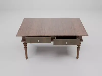 3d Table 01 Low-poly 3D model