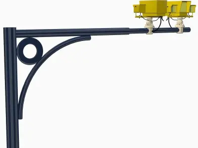 Speed Cameras 3D model