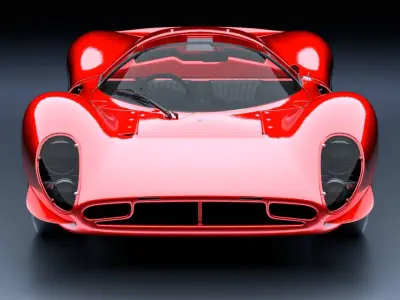 Ferrari 330 P4 3D model