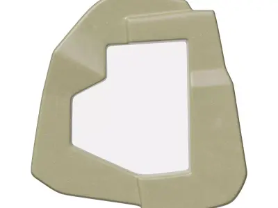 Narcissi Wall Mirror by VAVA Objects 3D model