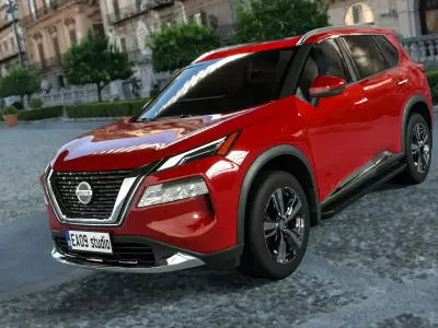  Nissan X-Trail 2023 3D model