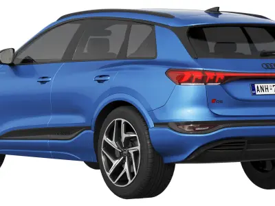 Audi Q6 e-tron 3D model