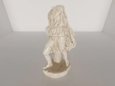 Statue 3D Model marble of woman 3D model