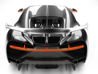 Bugatti Chiron Pur Sport  3D model