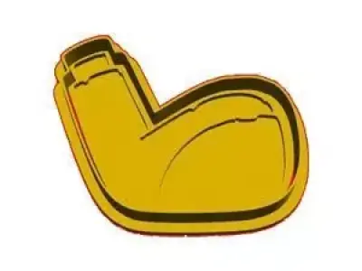 Golf club cookie cutter 3D model