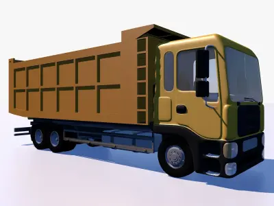 Dump truck 3D model