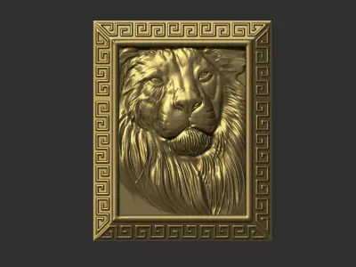 lion head 3D print model order