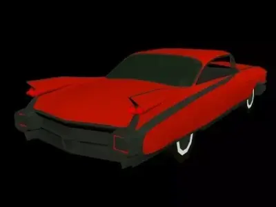CADI59B classic car Free 3D model