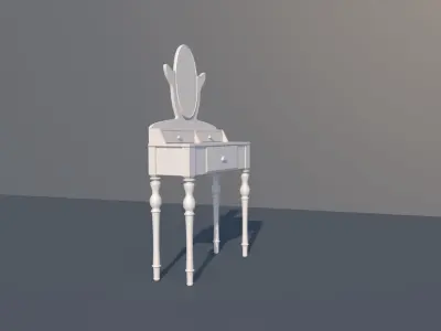 Dressing table 3D model