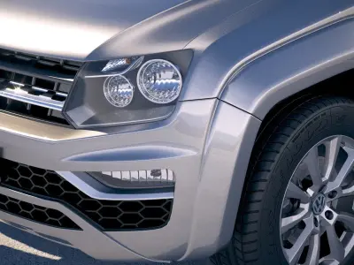 Volkswagen Amarok 2018 3D model