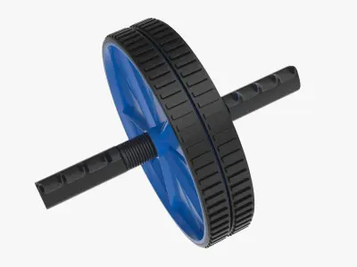 Ab Roller Wheel Low-poly 3D model