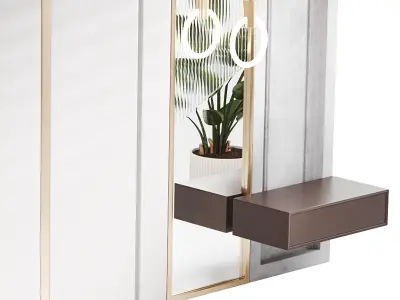 Decorative Wall panel  57 3D model
