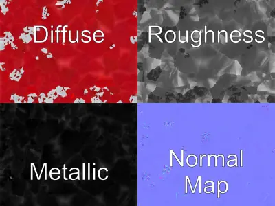 Festive Holiday Gift Sack model pack Low-poly 3D model