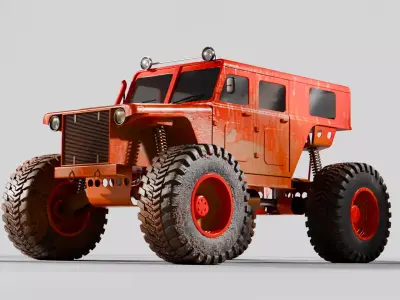 Sand Rail 3D model