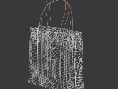 tote bag 3D model