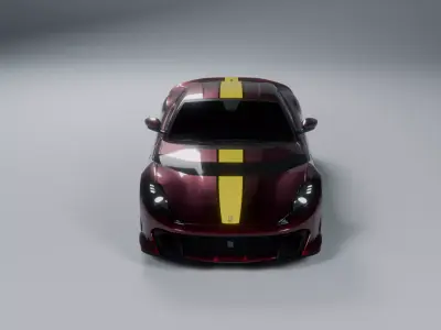 Ferrari 812 Superfast 3D model order