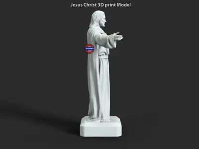 Jesus Christ vol3 statue for 3d print 3D print model