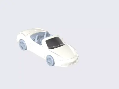 Race car 3D print model