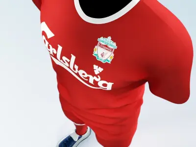 Soccer uniform 3D model