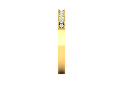 Solitaire Wedding Engagement Women Ring 3D print model buy