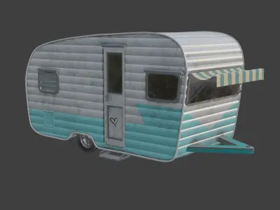 Camper Trailer 3D model
