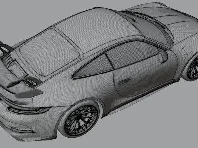 Porsche 911 GT3 3D model