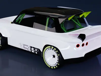 Audi EP4 Concept 3D model