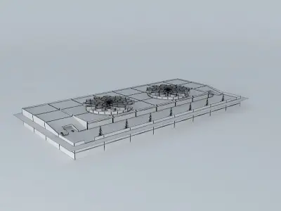 The Twin Pines 3 3D model