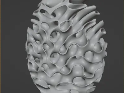 Abstract Gyroid 3D model