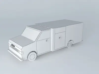G-Motors "CamperVan" Free 3D model