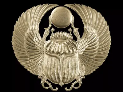 SCARAB BEETLE 3D print model