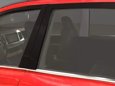 3D XUV cadillac suv 3D model