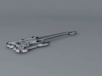 Concept Telecaster guitar Free 3D model