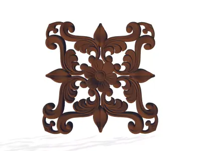 Furniture Appliques 6 3D model