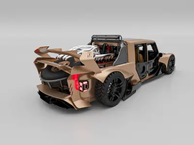 Jeep Gladiator Sport 3D model