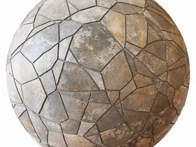 PBR Masonry material Texture