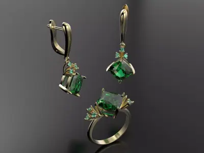 New set for women 3D print model
