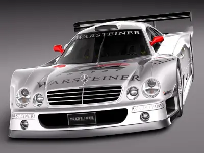Mercedes-Benz CLK GTR 3D model