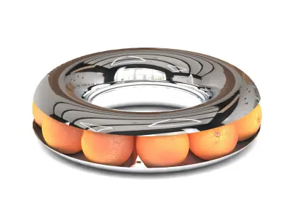 Fruit basket - orange holder 3D model