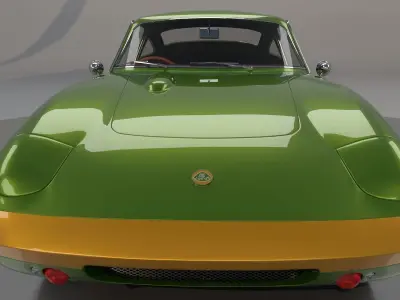 Lotus Elan 1964 Shapecraft High Poly 3D model