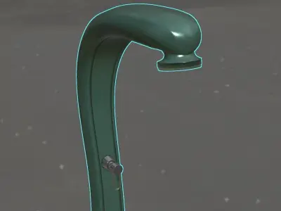 Solar Shower Free 3D model