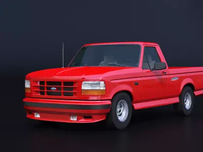 F-150 SVT Lightning 1993 3D model
