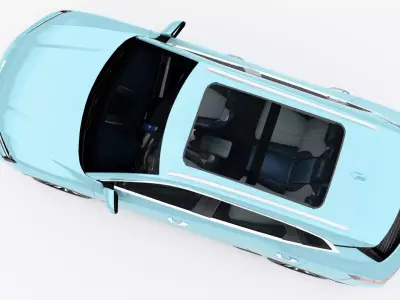 BYD Seal U 2024 Low-poly 3D model