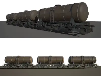 Train Vagon 3D model