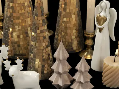 Christmas decoration 1 3D model
