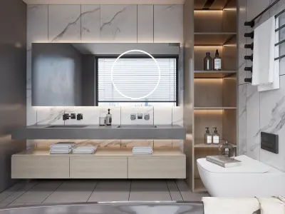 Bathroom 83 3D model