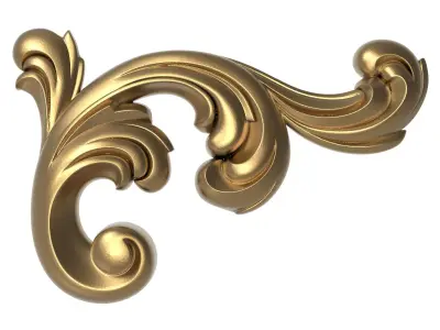  decorative pattern ready for 3D printing 3D model 160