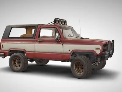 PUBG Pick Up 3d model 3D model