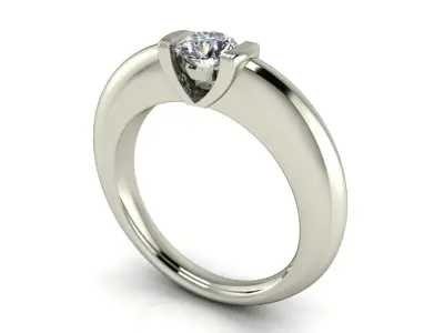 Women ring 3dm stl render detail 3D print model 16