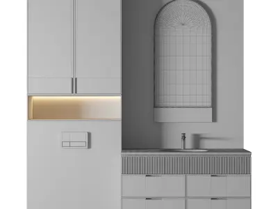 Luxury Bathroom 123 3D model